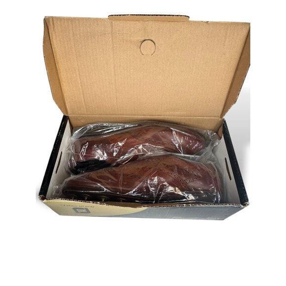 FootJoy Mens Golf Shoes Leather Wingtip Oxford Style 51128 Metal Spikes 12D New - Picture 11 of 11